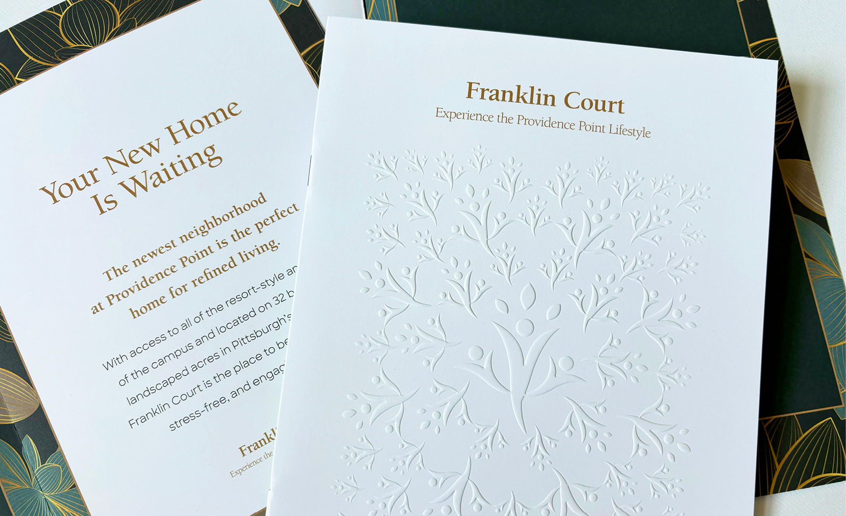 Franklin Court Marketing brochure